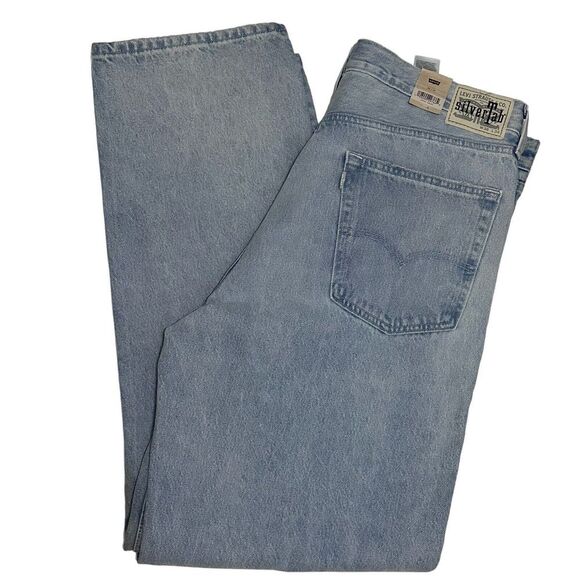 Levi's | Jeans | Levis Silvertab Loose Jeans Mens 36x34 Blue Light Wash ...